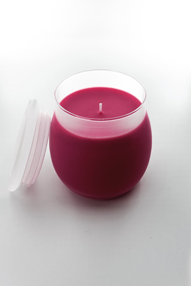 Cranberry Orange Frosted Jar Scented Candle