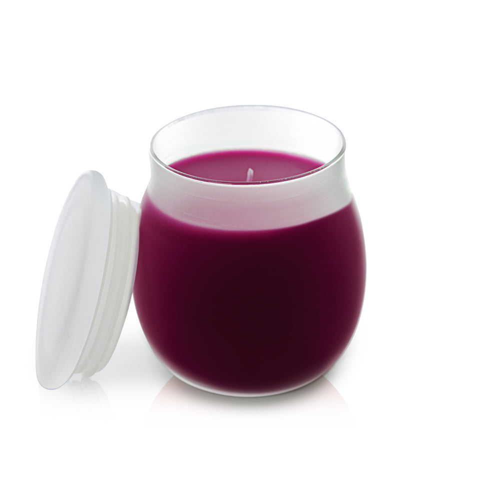 ILLUMINATIONS Pomegranate Cassis Frosted Scented Candle