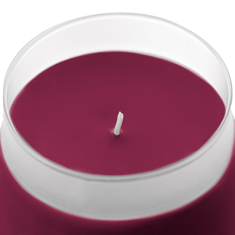 ILLUMINATIONS Pomegranate Cassis Frosted Scented Candle