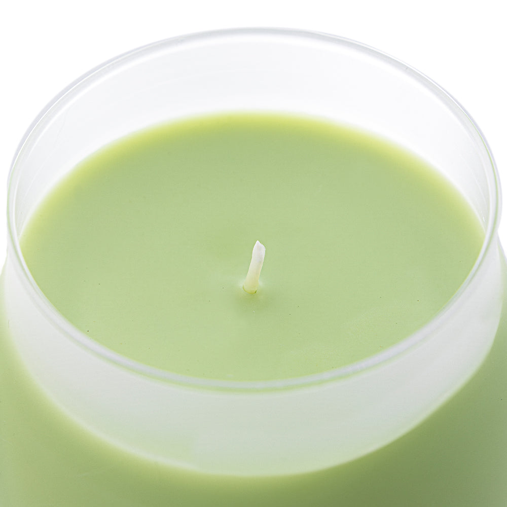 ILLUMINATIONS Pineapple Cilantro Frosted Scented Candle
