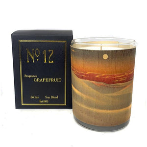 Spitfire Girl Wood Candle No. 12 Grapefruit